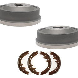 Fits 01-03 Ford Explorer 01-02 Explorer Sport Trac (2) Brake Drum Drums & Shoes
