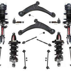 Front & Rear Struts Control Arms Tie Rods Links fits Honda Ridgeline 06-14