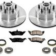 Sellos de pastillas de freno de rotores delanteros para Dodge Dakota 91-96, tracción trasera, ABS trasero