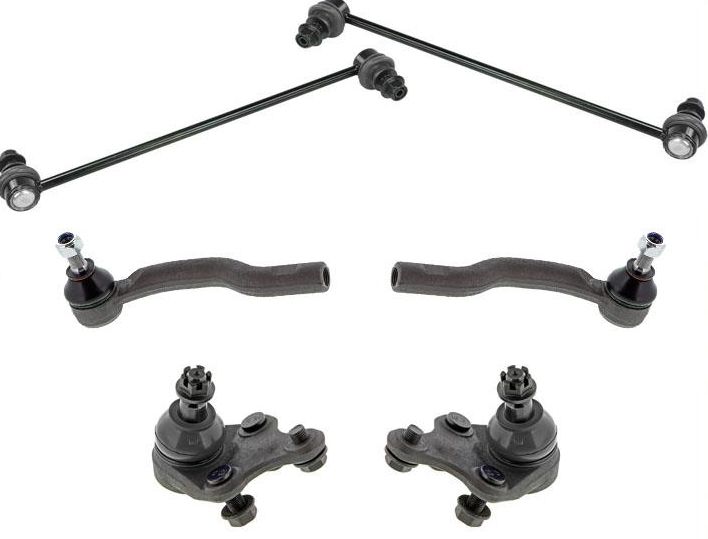Front Lower Ball Joints Tie Rod Ends Front Links for Scion XB 08-15 iM 16