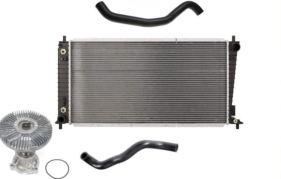 Mangueras de embrague de bomba de agua para radiador para Ford F150 5.4L 05-06 núcleo resistente de 1 3/8"