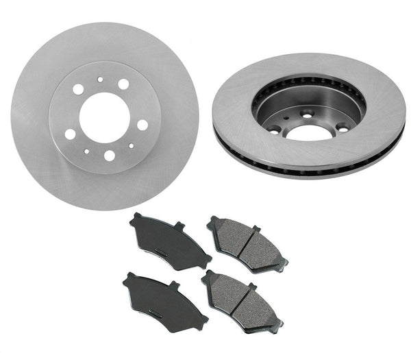 Fits 1995-1997 Ford Crown Victoria Lincoln Town Car Front Brake Rotors & Pads