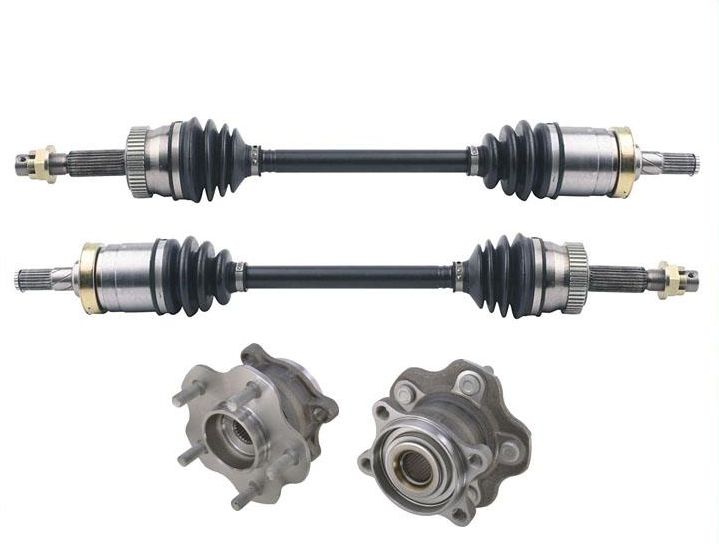 Rear CV Axles & Wheel Hub Bearing FitsNissan Juke 11-17 All Wheel Drive