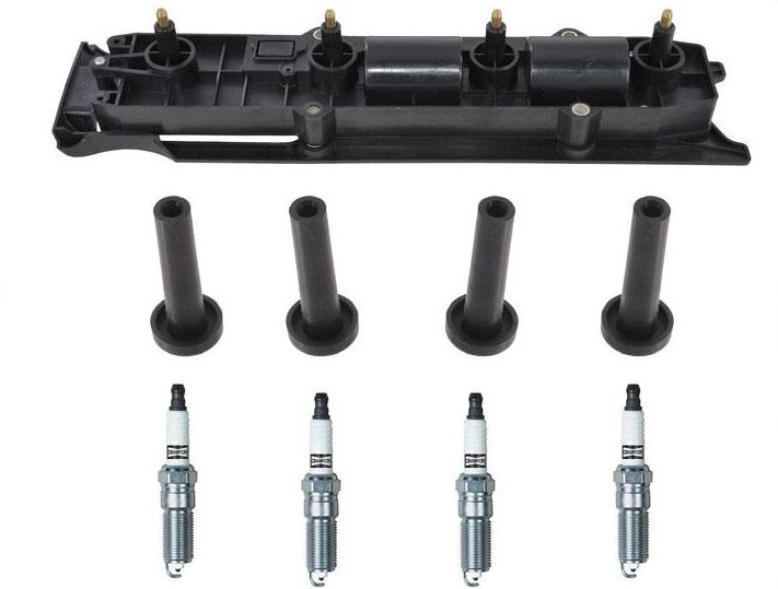 100% nuevo paquete de bobina de encendido botas bujías para Chevrolet Cavalier 2.2L 03-05