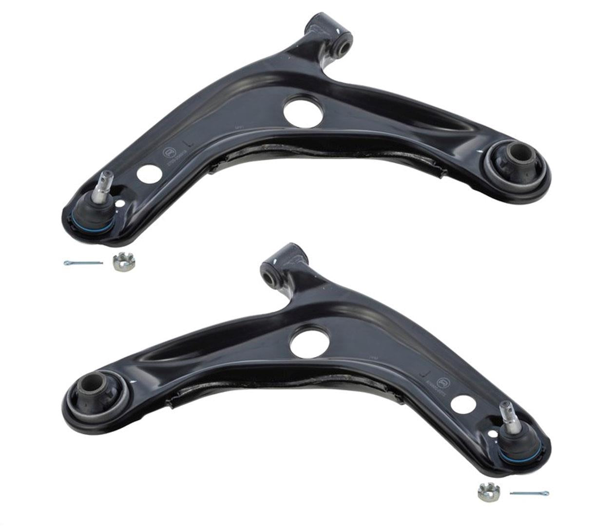 Front Lower Control Arms W/ Ball Joints for Toyota Prius C 12-19 & Yaris 06-14