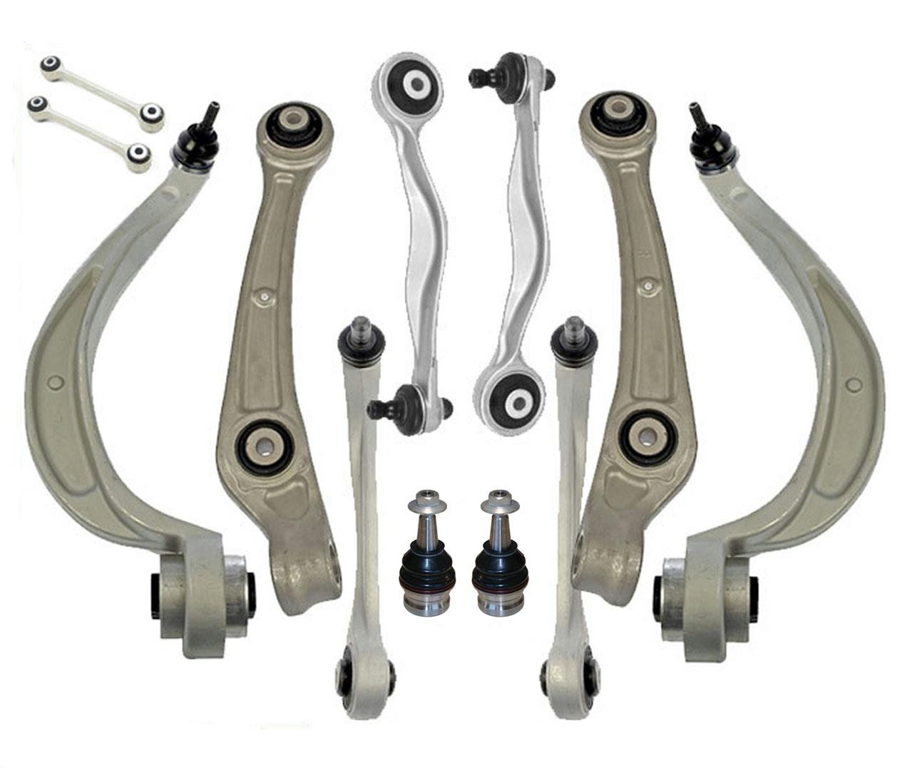 Brazos de control delanteros para Audi A4 Quattro FECHA DE PRODUCCIÓN ANTES DEL 02/11/09 Kit de 12 piezas