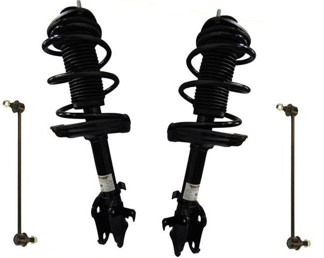 Front Complete Strut & Sway Bar Links For Honda Ridgeline 06-14 4 Wheel Drive
