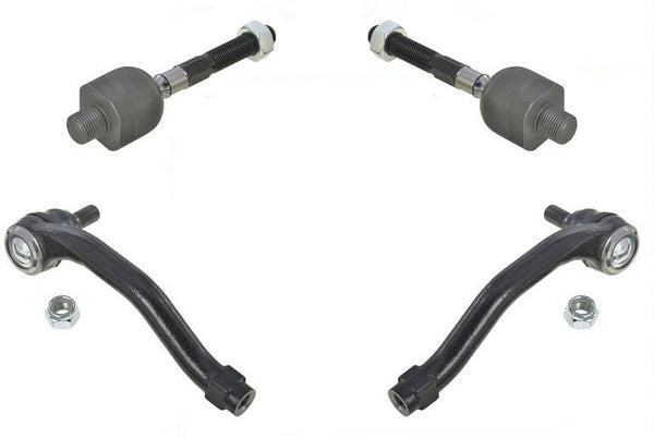 Kit de 4 varillas de acoplamiento delanteras interiores y exteriores para Acura TL 09-14