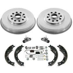 Rear Drums Brake Shoes Spring Kit For Toyota Matrix All Wheel Drive 2003-2006