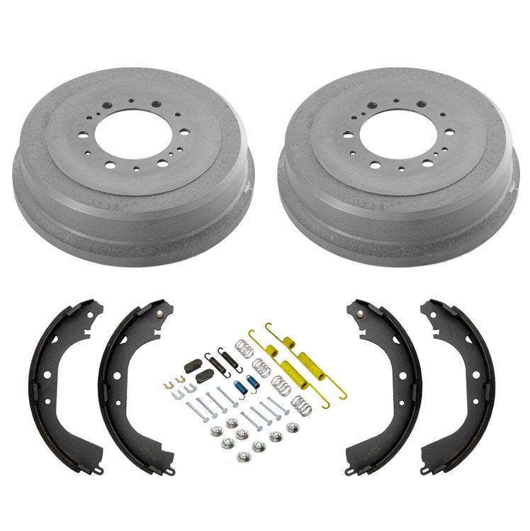 Kit de resortes de zapatas de freno de tambor trasero para Toyota 4 Runner 1987-2000, kit de 4 piezas