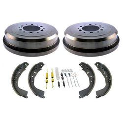 Rear Brake Drums Brake Shoes & Spring Kit for Toyota Tundra 2004 2005 2006 4pc