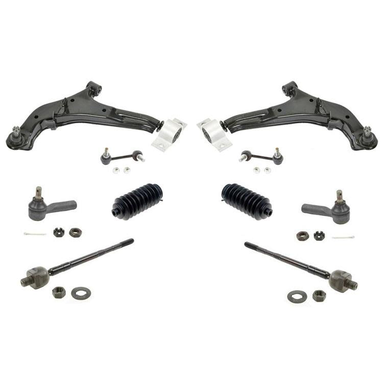 Nuevos brazos de control inferiores, rótulas, varillas de amarre, barra estabilizadora para Nissan Maxima 00-03
