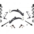 Brazo de control de puntales delanteros, varillas de amarre para Ford Explorer 13-19 con tracción total