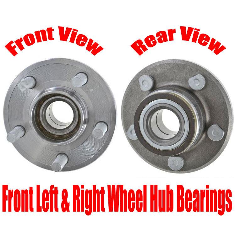 Front Wheel Hub Bearings for Dodge Challenger Rear Wheel Drive 08-11