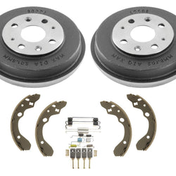 Se adapta al kit de resortes de zapatas de tambores de freno trasero Ford Escort Tracer Mazda 323 (2) 93-96