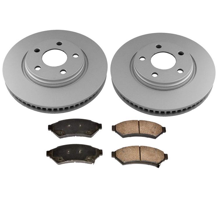 Rotores de freno delantero y pastillas de freno CERÁMICAS para Buick Allure Lacrosse V6 05-09