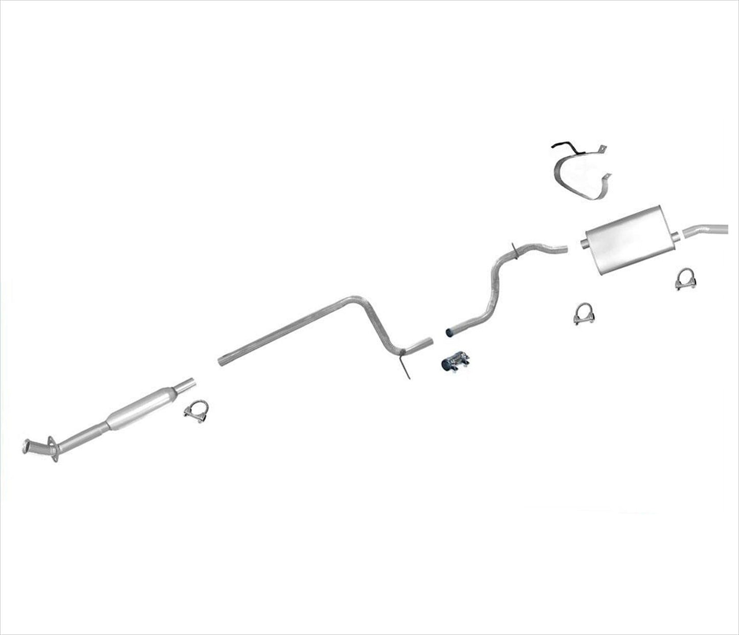 Muffler Exhaust Pipe System for Ford Taurus 3.0L 2 & 4 Door 1993