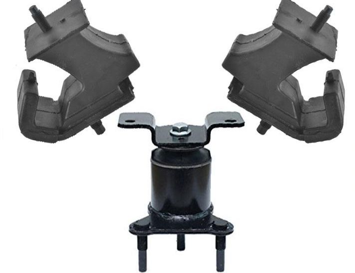 100% New Tested Engine Motor Mount Trans 3Pc Kit for Nissan Frontier 05-16 2.5L