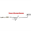 Converter Flex Pipe Muffler Exhaust for Toyota Camry 2.2L 94-96 4 Door Sedan