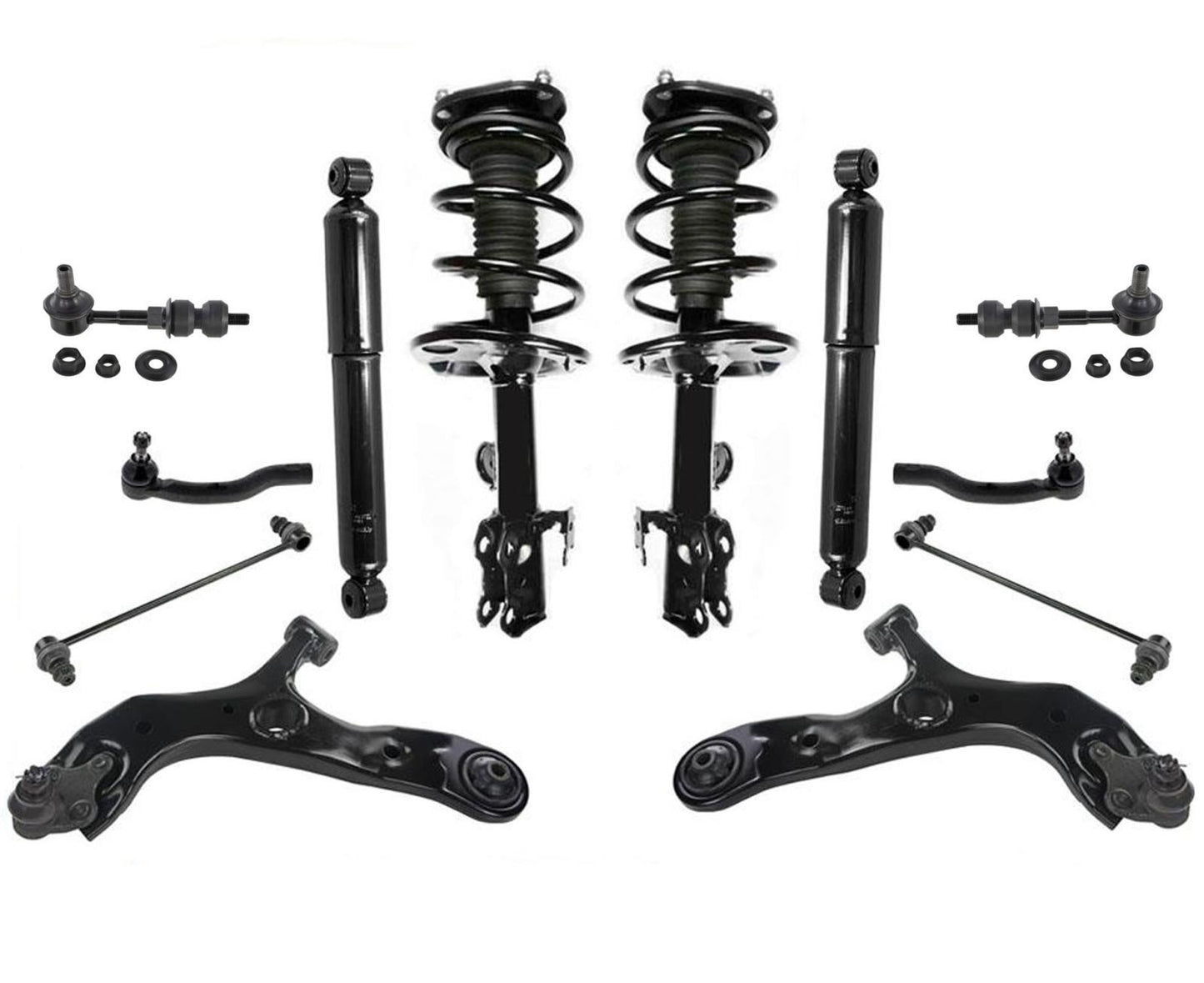 Kit de chasis y suspensión delantera y trasera para Toyota Rav4 con 6 velocidades automática 13-17