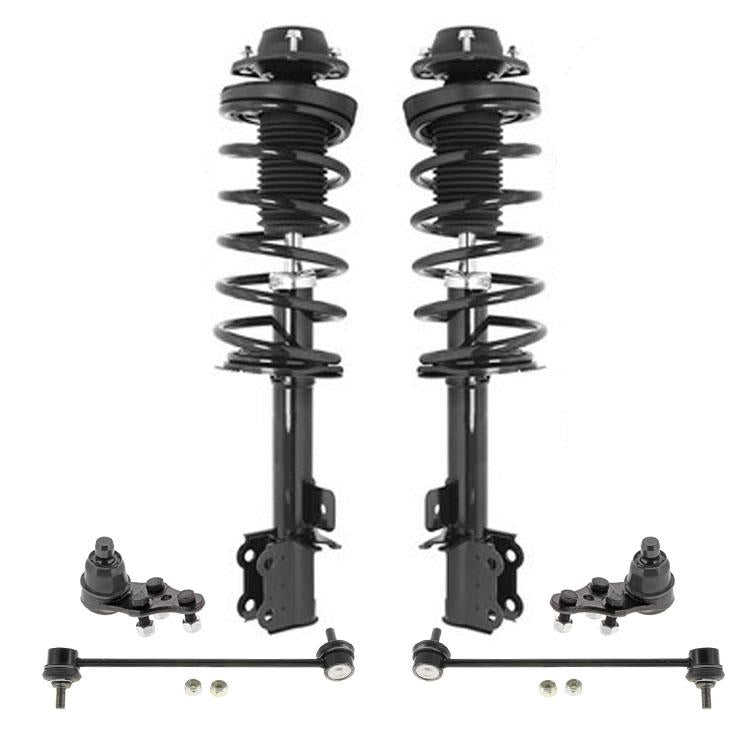 Front Spring Struts Ball Joint Sway Bar Links for Suzuki Forenza Sedan 04-08