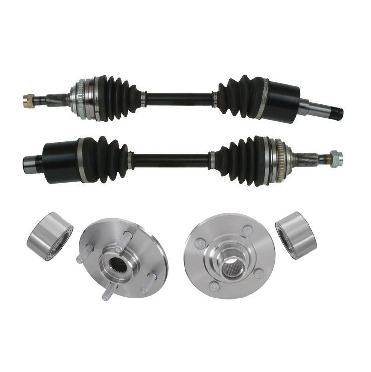 Rodamientos de buje con ejes Cv para Saturn SL SL1 SL2 SW1 SW2 1994-2002 4 piezas