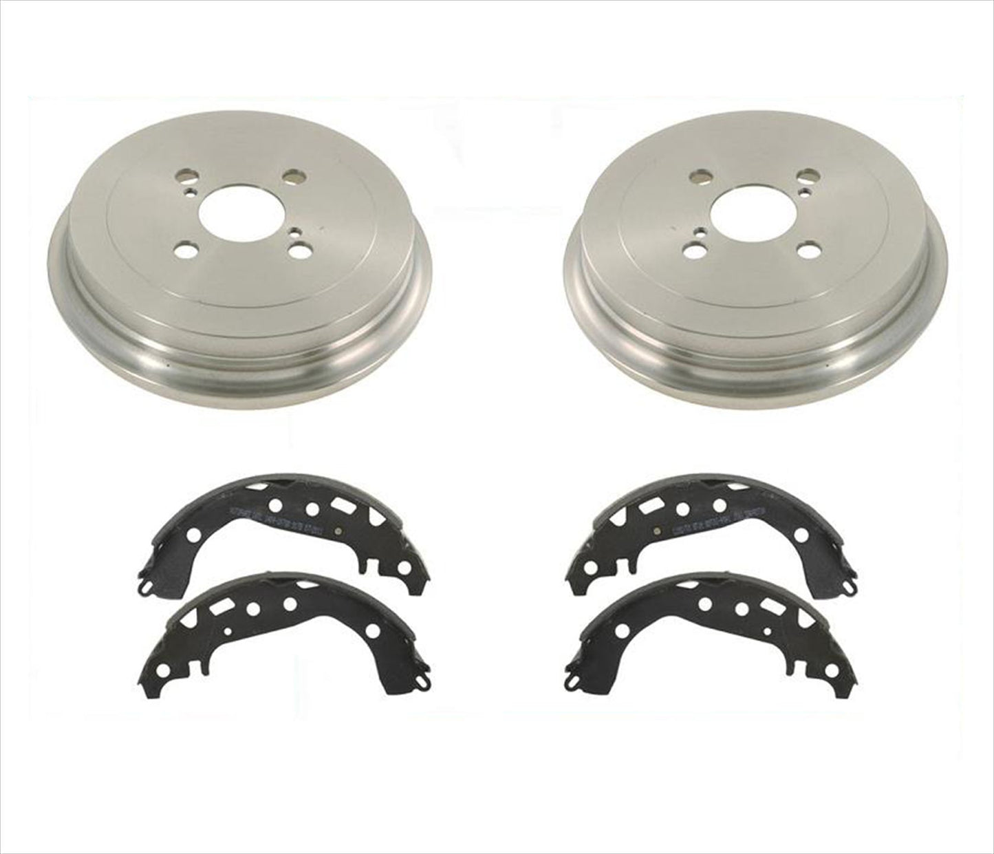 Kit de 3 piezas de tambores traseros y zapatas de freno para Toyota Yaris 2006-2013