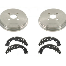Rear Drums and Brake Shoes 3pc Kit for Toyota Yaris 2006-2013