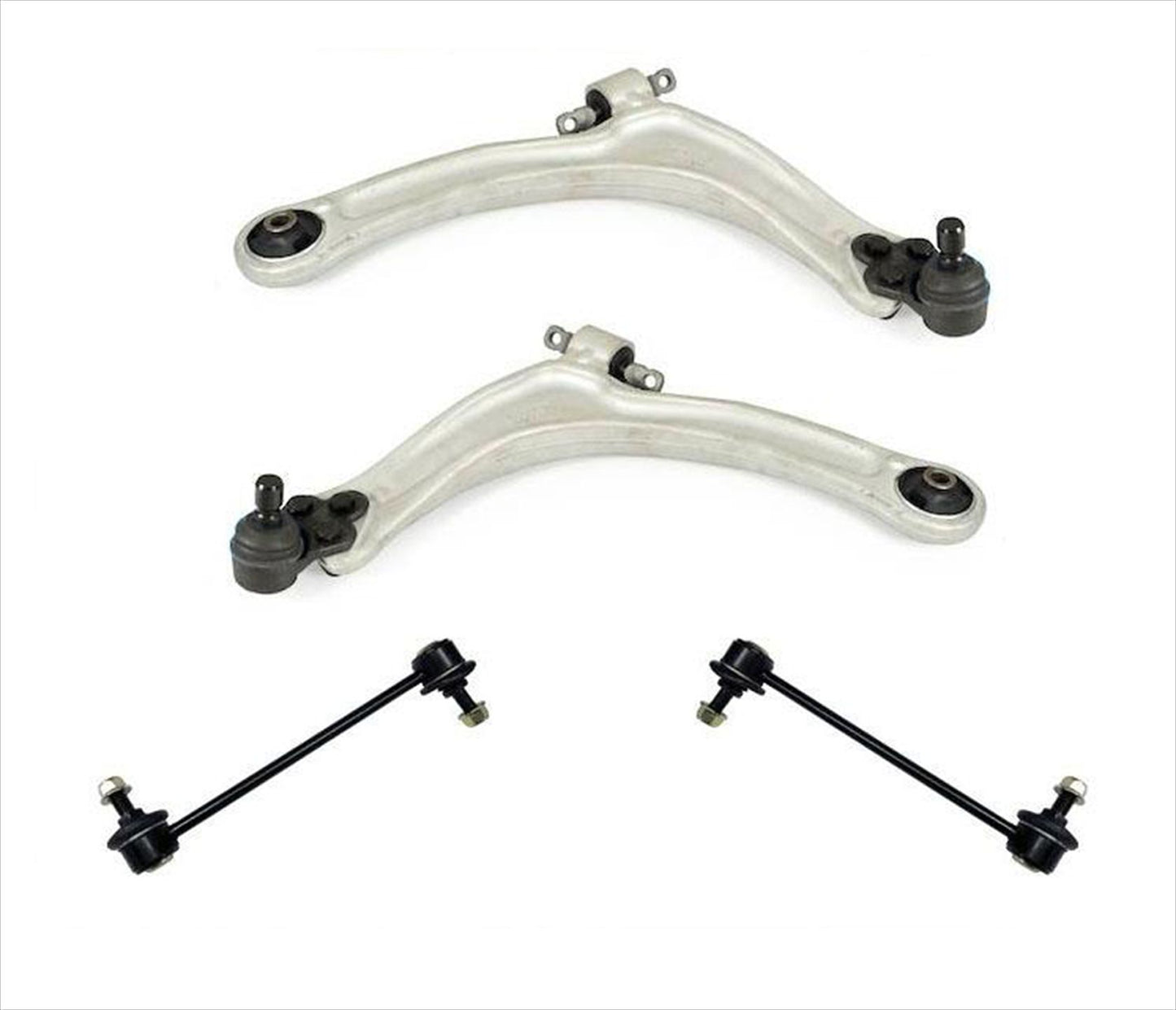 Front Aluminum Control Arms Ball Joints For 2005-2010 Cobalt SS HHR G5 Sway Bar