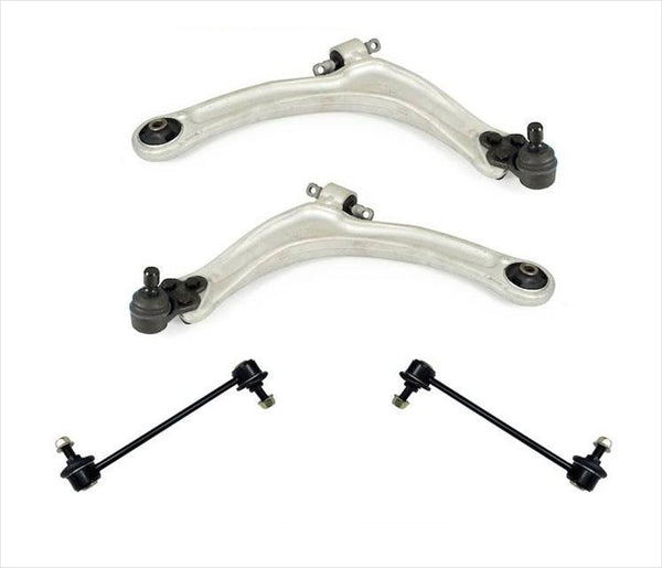 Front Aluminum Control Arms Ball Joints For 2005-2010 Cobalt SS HHR G5 Sway Bar