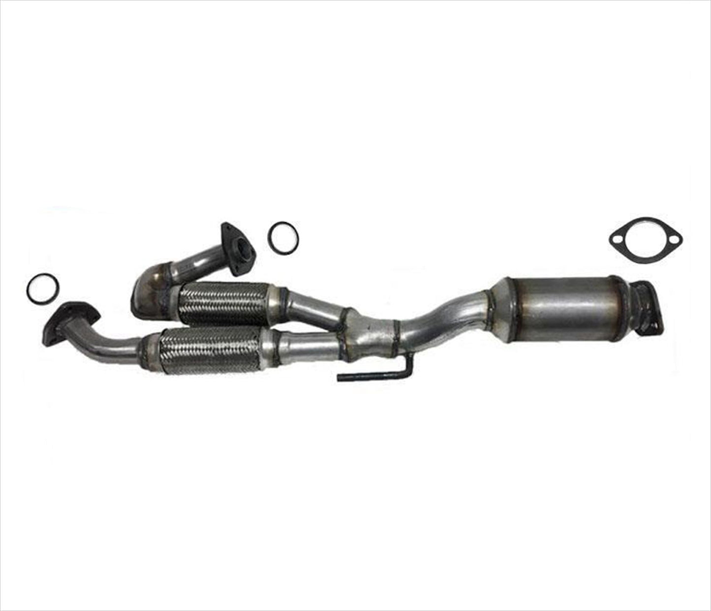 Tubo flexible trasero y convertidor catalítico para Nissan Maxima 2006-2008 3.5L