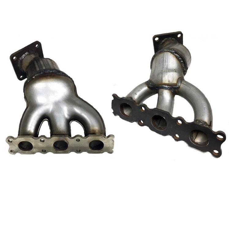 Front & Rear 2- Engine Manifold Catalytic Converter for Volvo XC60 2011-2015