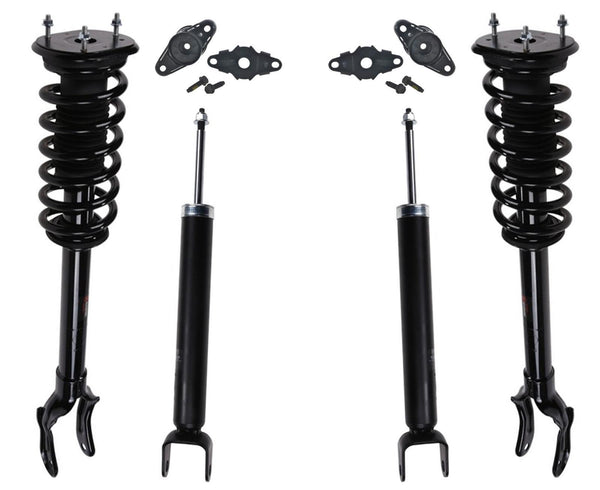 Front Complete Struts & Rear Shocks W/ Mounts For 2011-2015 Jeep Grand Cherokee