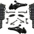 Front Struts Control Arms Tie Rods & Links For Honda Civic 2 Doors EX LX 06-11