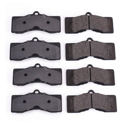 Juego de pastillas de freno semimetálicas delanteras y traseras para Chevrolet Corvette 1965-1982