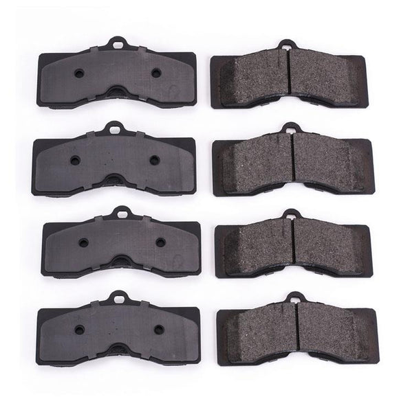 Set of Front & Rear Semi Metallic Brake Pads for Chevrolet Corvette 1965-1982