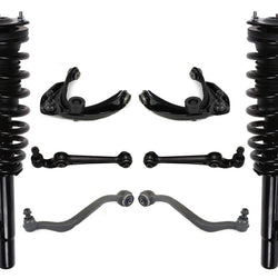 Front Struts Lower & Upper Control Arms Fits Lincoln MKZ Front Wheel Drive 07-09