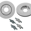 Fits 01-07 Dodge Caravan With Four Wheel Disc Brakes FRONT Brake Rotors & Pads