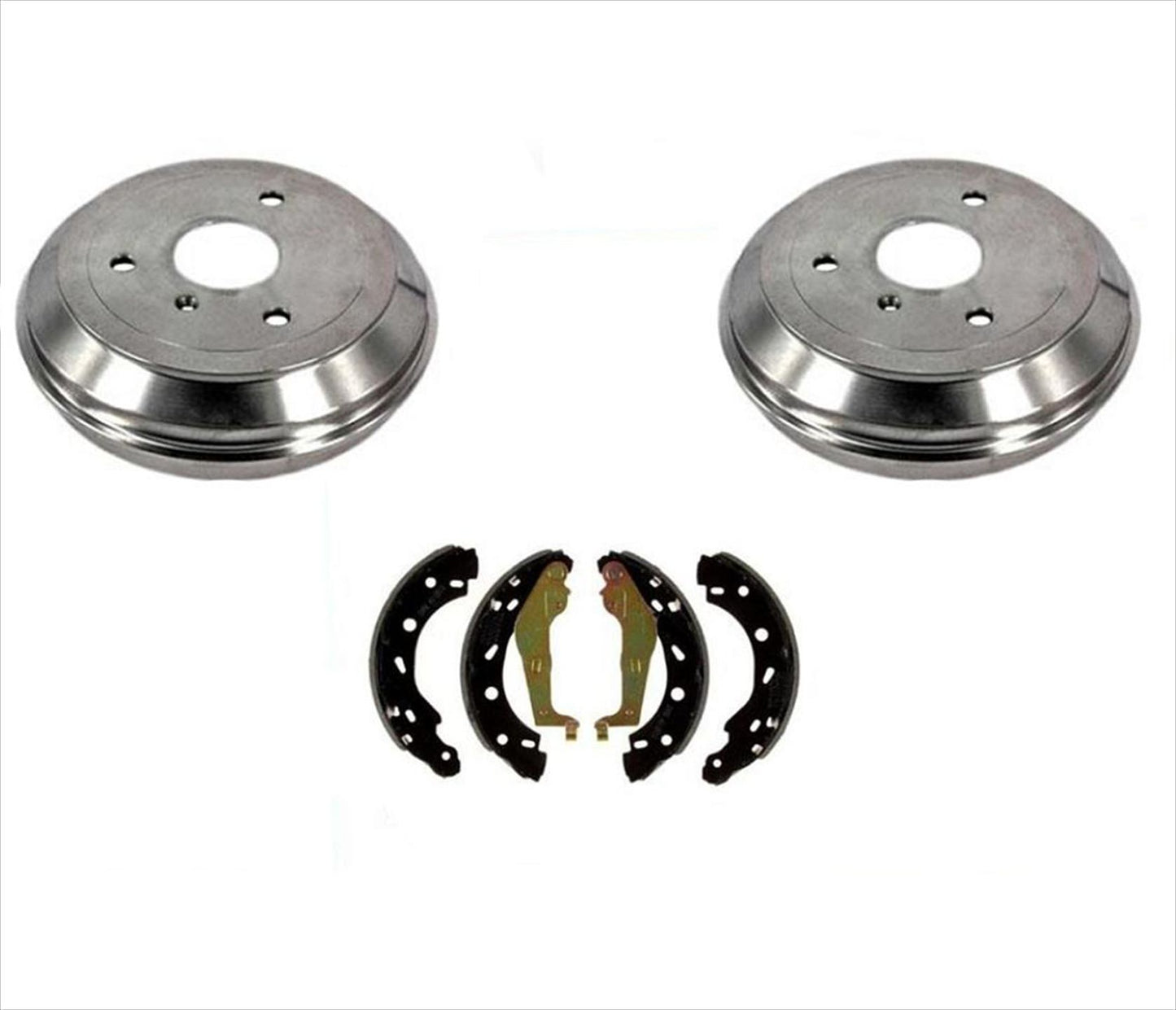 Fits for 05-15 Smart Car Fortwo Rear Brake Drums & Rear Brake Shoes