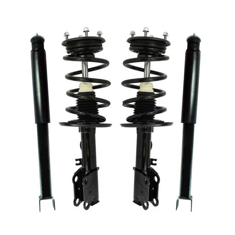 Front Coil Spring Struts Rear Shocks Front Wheel Drive for Taurus 13-17 4Pc 2.0L