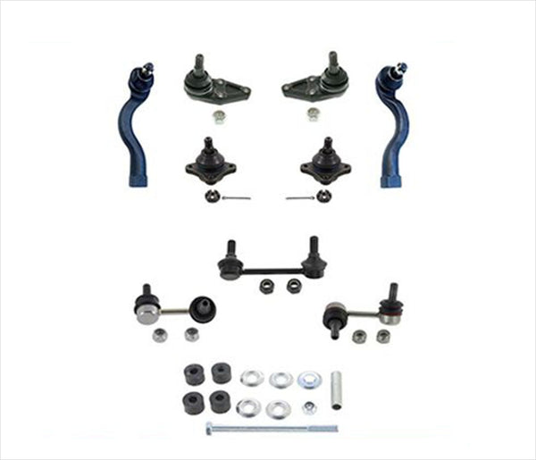 Upper Lower Ball Joints Tie Rods Sway Bar Links for Mitsubishi Montero 01-06
