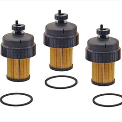 Chevrolet GMC 6.5L Duramax Filtro de Combustible Diesel y Tapa Kit de 3 Piezas REF# 10154635