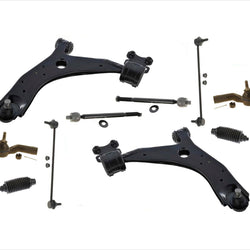 Se adapta a Mazda 3 04-09 y 5 06-14, brazos de control inferiores, rótulas, eslabones de barra de acoplamiento