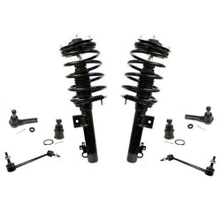 Puntales de resorte delanteros, varillas de amarre, rótulas, enlaces de barra estabilizadora para Ford Taurus 96-07