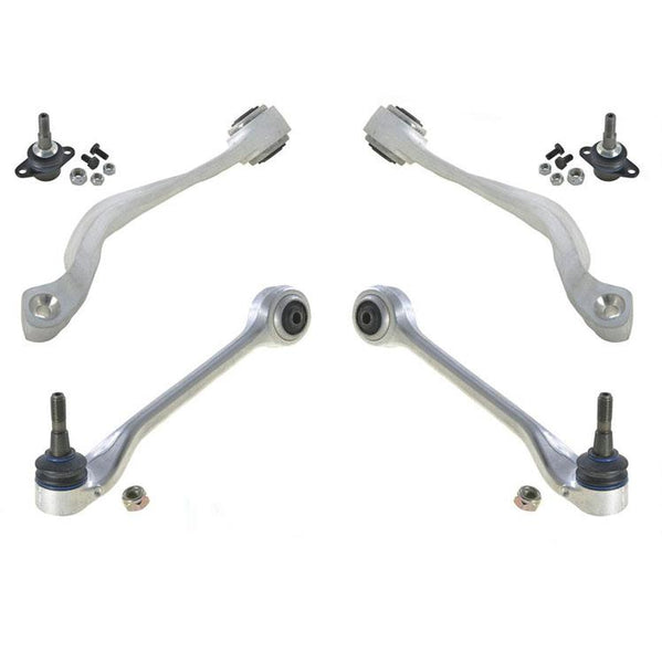 Brazos de control delanteros inferiores y rótulas para BMW 06-07 525xi, kit de 6 piezas