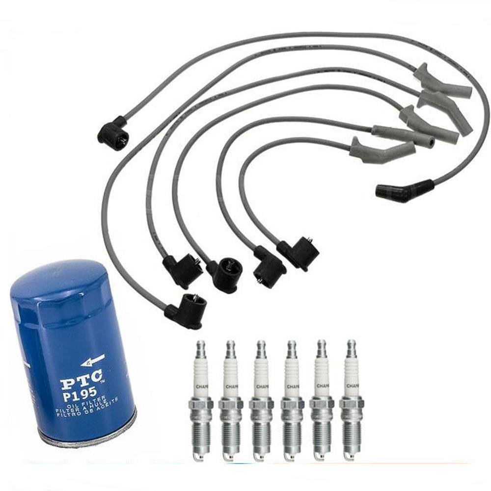 Nuevos cables de encendido de bujía, enchufes 1996-1997 para Ford Mustang V6 3.8L, kit de 8 piezas