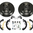 Rear Drum Wheel Bearing Brake Shoe Springs & Wheel Cylinders Kit For 09-11 Focus