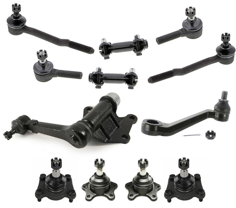 Ball Joints Tie Rods Idler Pitman Arms for Toyota 4 Runner 92-95 4 Wheel Drive