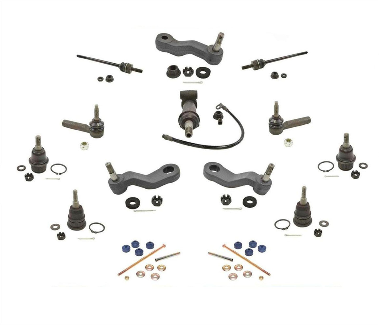 Ball Joints Tie Rods Sway Bar Links Idler Pit Arms for GMC Express 3500 03-14