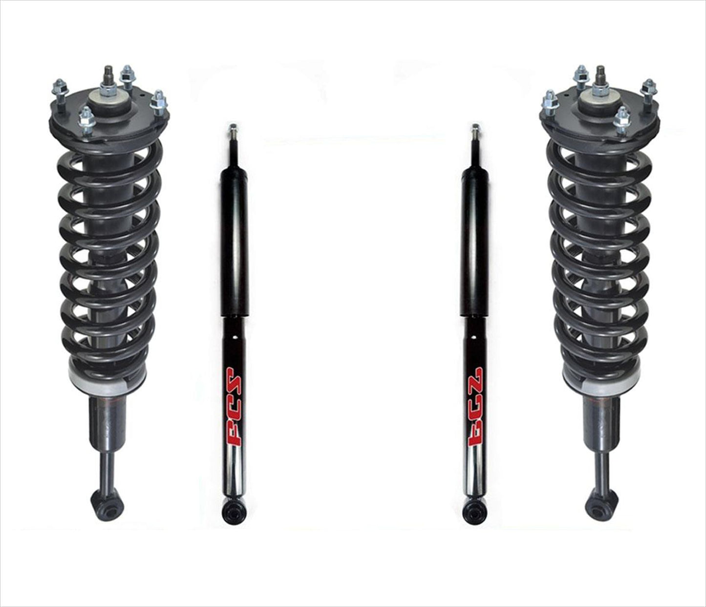 Front Complete Strut & Rear Shocks For 2007 2018 2019 2020 2021 Toyota Tundra